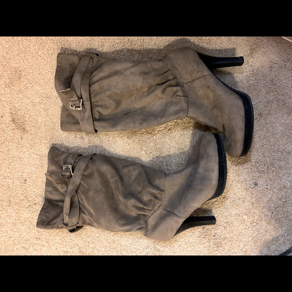 High heel boots!